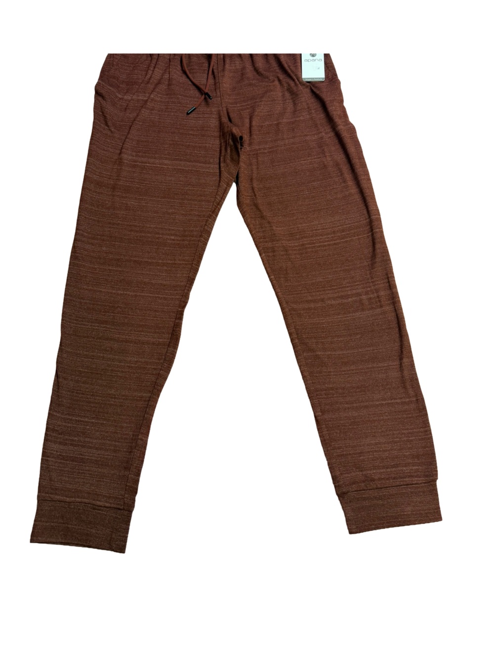 Apana Women’s  Brown Knit Joggers, Size M NWT
